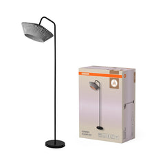 4058075848122 - Stojací lampa Stripes, 1x E27, Tmavě šedá - Czechia LEDVANCE e - shop