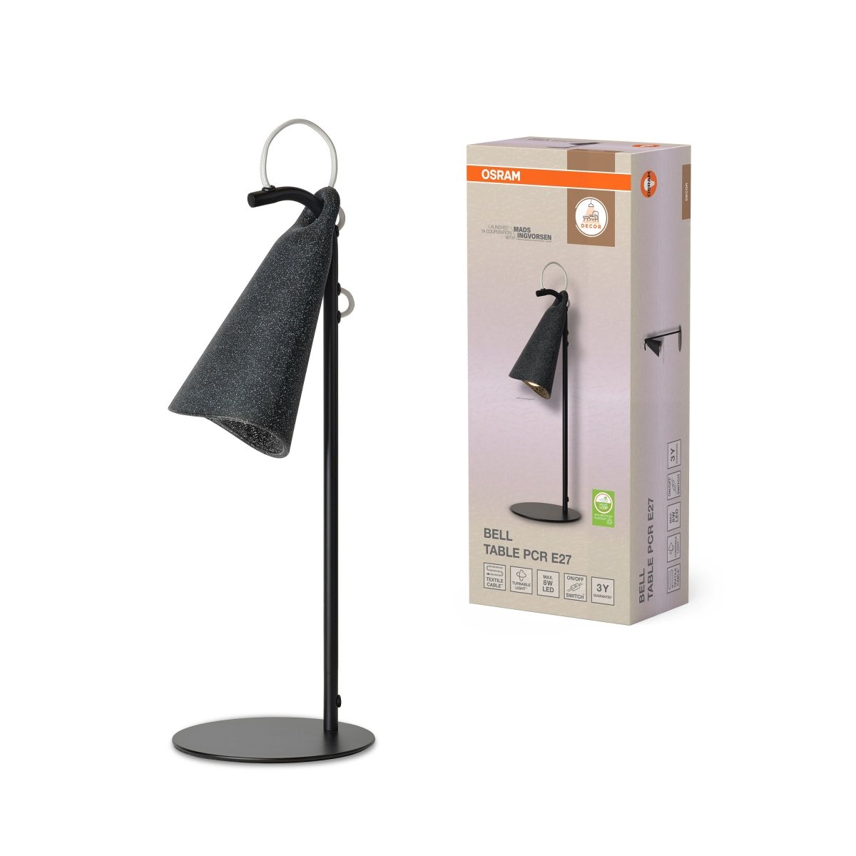 4058075848641 - Stolní lampa Bell, 1x E27 - Czechia LEDVANCE e - shop