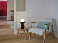 4058075847064 - Stolní lampa Bowl, 1x E14, Černá - Czechia LEDVANCE e - shop