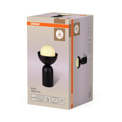 4058075847064 - Stolní lampa Bowl, 1x E14, Černá - Czechia LEDVANCE e - shop