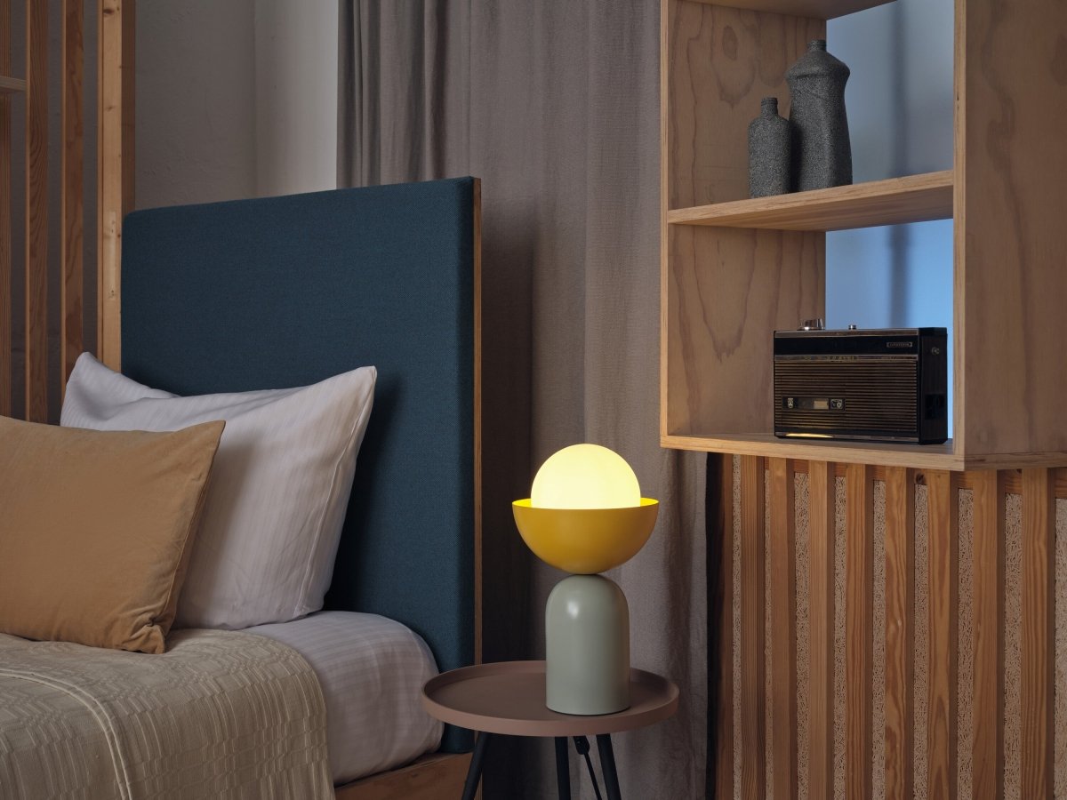 4058075847040 - Stolní lampa Bowl, 1x E14, Zelená - Czechia LEDVANCE e - shop