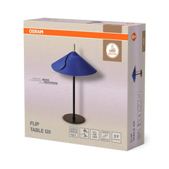 4058075848603 - Stolní lampa Flip, 1x G9, Modrá - Czechia LEDVANCE e - shop