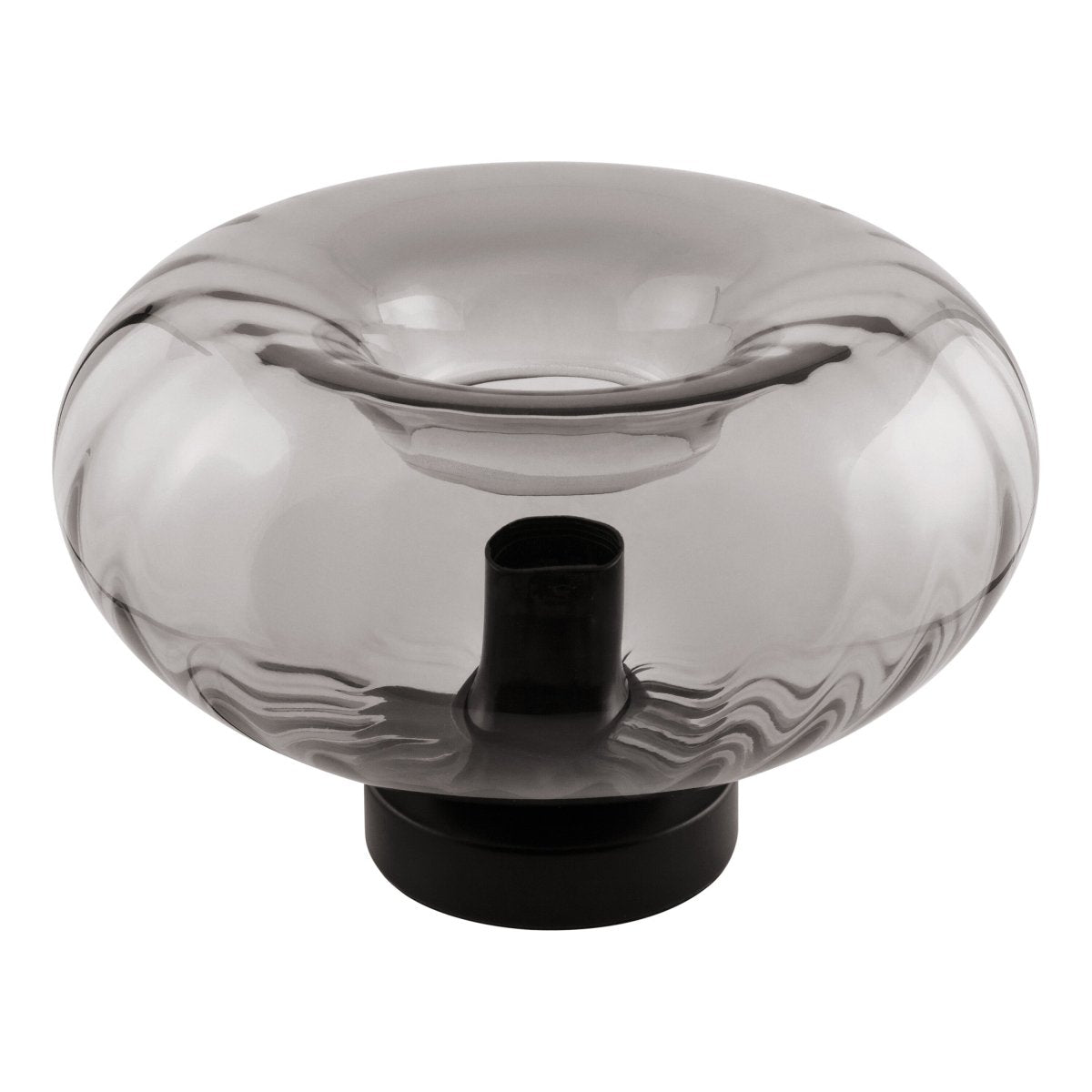 4058075850040 - Stolní lampa Smoke Glass, 1x E27, Černá - Czechia LEDVANCE e - shop