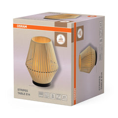 4058075848009 - Stolní lampa Stripes, 1x E14, Béžová - Czechia LEDVANCE e - shop