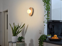 4058075848221 - Stolní lampa Wood Nest, 1x G9, Hnědá - Czechia LEDVANCE e - shop
