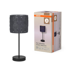 4099854454462 - Stolní stojací svítidlo Decor Felt Weaving, E14, tmavě šedé - Stojací lampa - LEDVANCE e - shop