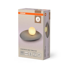 4099854454219 - Stolní svítidlo Decor Concrete Nest, 1×G9, šedé - Stojací lampa - LEDVANCE e - shop