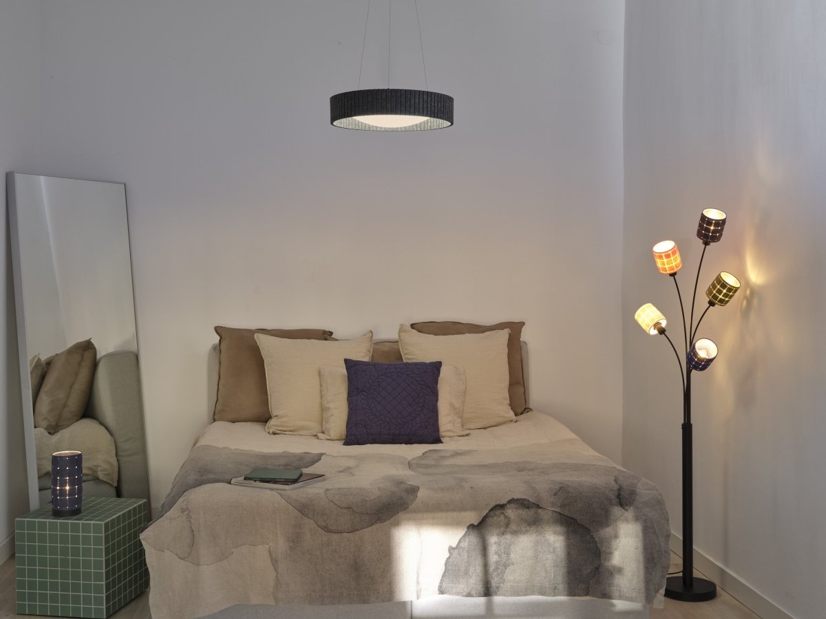 4099854454523 - Stolní svítidlo Decor Felt Weaving Tube, E14, tmavě šedé - Stojací lampa - LEDVANCE e - shop