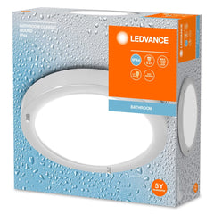 4099854103353 - Stříbrné koupelnové LED stropní svítidlo E27 CLASSIC ROUND - Nástěnné svítidlo - LEDVANCE e - shop