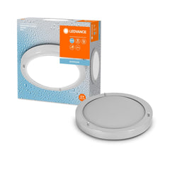 4099854103353 - Stříbrné koupelnové LED stropní svítidlo E27 CLASSIC ROUND - Nástěnné svítidlo - LEDVANCE e - shop