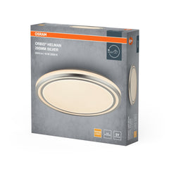 4099854448065 - Stříbrné LED stropní svítidlo 295 mm ORBIS, teplá bílá OSRAM - Stropní svítidlo - LEDVANCE e - shop