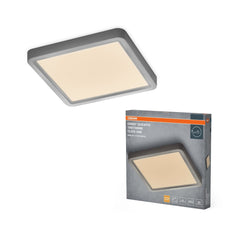 4099854604805 - Stříbrný LED Panel ORBIS 195x195mm 16W Click Stmívatelný, Teplá Bílá - LED Panel - Czechia LEDVANCE e - shop