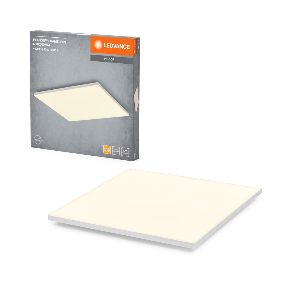 Stropní LED panel PLANON FRAMELESS 1200 x 100 mm, teplá bílá