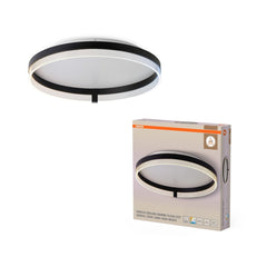 4058075847323 - Stropní svítidlo Circle 500mm, 32W, Nastavitelná bílá (ClickCCT), Černé - Czechia LEDVANCE e - shop