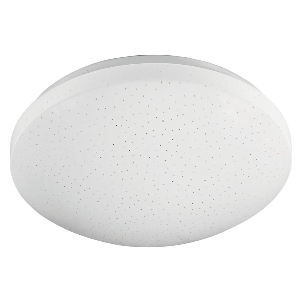 Stropní svítidlo Essential Orbis Sparkling, 220 mm, 10 W, Bílá