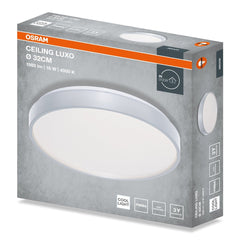 4099854651632 - Stropní svítidlo LUXO, 320mm, 18W, Denní bílá, IP20, Stříbrné - Czechia LEDVANCE e - shop