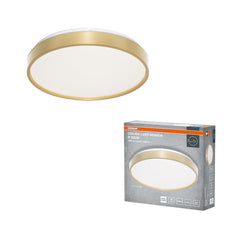 4099854653186 - Stropní svítidlo LUXO, 320mm, 18W, Denní bílá, IP20, Zlaté - Czechia LEDVANCE e - shop