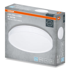 4099854650154 - Stropní svítidlo LUXO, 320mm, 18W, Studená bílá, IP20, Bílé - Czechia LEDVANCE e - shop