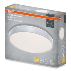4099854651618 - Stropní svítidlo LUXO, 320mm, 18W, Teplá bílá, IP20, Stříbrné - Czechia LEDVANCE e - shop