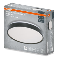 4099854651113 - Stropní svítidlo LUXO, 320mm, Denní bílá, IP20, Černé - Czechia LEDVANCE e - shop