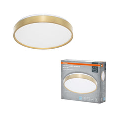4099854653308 - Stropní svítidlo LUXO, 320mm, Studená bílá, IP20, Zlaté - Czechia LEDVANCE e - shop