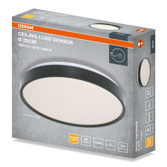 4099854651069 - Stropní svítidlo LUXO, 320mm, Teplá bílá, IP20, Černé - Czechia LEDVANCE e - shop