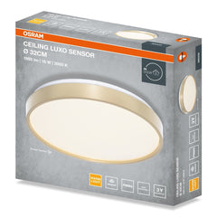 4099854653162 - Stropní svítidlo LUXO, 320mm, Teplá bílá, IP20, Zlaté - Czechia LEDVANCE e - shop