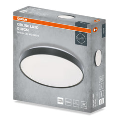 4099854651267 - Stropní svítidlo LUXO, 380mm, 24W, Denní bílá, IP20, Černé - Czechia LEDVANCE e - shop