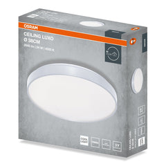4099854652295 - Stropní svítidlo LUXO, 380mm, 24W, Denní bílá, IP20, Stříbrné - Czechia LEDVANCE e - shop