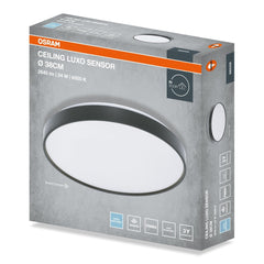 4099854651359 - Stropní svítidlo LUXO, 380mm, 24W, Studená bílá, IP20, Černé - Czechia LEDVANCE e - shop