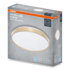 4099854653360 - Stropní svítidlo LUXO, 380mm, 24W, Studená bílá, IP20, Zlaté - Czechia LEDVANCE e - shop