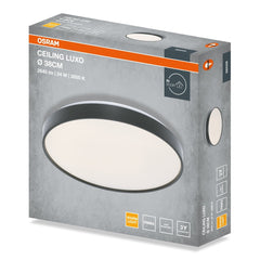 4099854651243 - Stropní svítidlo LUXO, 380mm, 24W, Teplá bílá, IP20, Černé - Czechia LEDVANCE e - shop