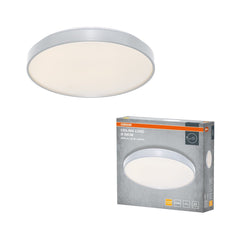 4099854652134 - Stropní svítidlo LUXO, 380mm, 24W, Teplá bílá, IP20, Stříbrné - Czechia LEDVANCE e - shop
