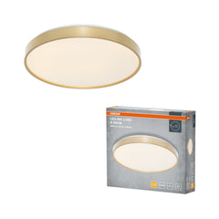 4099854653322 - Stropní svítidlo LUXO, 380mm, 24W, Teplá bílá, IP20, Zlaté - Czechia LEDVANCE e - shop