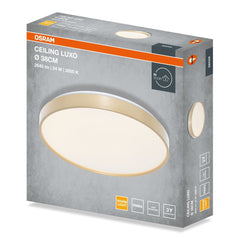 4099854653322 - Stropní svítidlo LUXO, 380mm, 24W, Teplá bílá, IP20, Zlaté - Czechia LEDVANCE e - shop