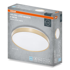 4099854653698 - Stropní svítidlo LUXO, 380mm, Studená bílá, IP20, Zlaté - Czechia LEDVANCE e - shop