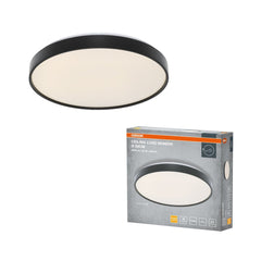 4099854651311 - Stropní svítidlo LUXO, 380mm, Teplá bílá, IP20, Černé - Czechia LEDVANCE e - shop
