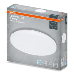 4099854650635 - Stropní svítidlo LUXO, 490mm, 36W, Studená bílá, IP20, Bílé - Czechia LEDVANCE e - shop