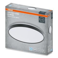 4099854651533 - Stropní svítidlo LUXO, 490mm, 36W, Studená bílá, IP20, Černé - Czechia LEDVANCE e - shop