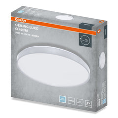 4099854652448 - Stropní svítidlo LUXO, 490mm, 36W, Studená bílá, IP20, Stříbrné - Czechia LEDVANCE e - shop