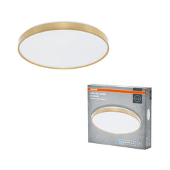4099854653759 - Stropní svítidlo LUXO, 490mm, 36W, Studená bílá, IP20, Zlaté - Czechia LEDVANCE e - shop