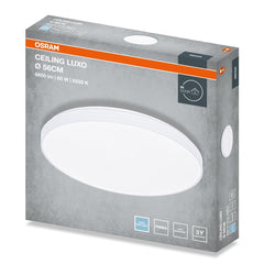 4099854650741 - Stropní svítidlo LUXO, 560mm, 60W, Studená bílá, IP20, Bílé - Czechia LEDVANCE e - shop