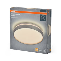 4099854618284 - Stropní svítidlo Orbis Gisela, stříbrná, teplá bílá, 385 mm - Stropní svítidlo - Czechia LEDVANCE e-shop