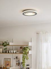 4099854612961 - Stropní svítidlo Orbis Spiral Central Light, šedá, teplá bílá, 505 mm - Stropní svítidlo - Czechia LEDVANCE e-shop