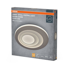 4099854612961 - Stropní svítidlo Orbis Spiral Central Light, šedá, teplá bílá, 505 mm - Stropní svítidlo - Czechia LEDVANCE e-shop