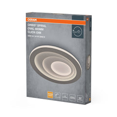 4099854613197 - Stropní svítidlo Orbis Spiral Click DIM, šedá, teplá bílá, 485 mm - Stropní svítidlo - Czechia LEDVANCE e-shop