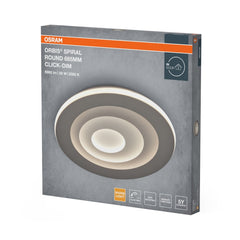 4099854613159 - Stropní svítidlo Orbis Spiral Click DIM, šedá, teplá bílá, 685 mm - Stropní svítidlo - Czechia LEDVANCE e-shop