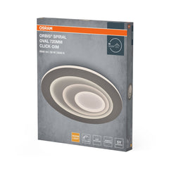 4099854613210 - Stropní svítidlo Orbis Spiral Click DIM, šedá, teplá bílá, 720 mm - Stropní svítidlo - Czechia LEDVANCE e-shop