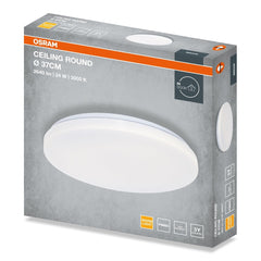 4099854647727 - Stropní svítidlo ROUND, 370mm, 24W, Teplá bílá, IP20 - Czechia LEDVANCE e - shop
