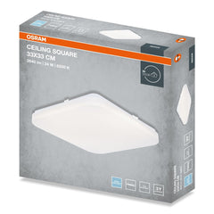 4099854648762 - Stropní svítidlo SQUARE, 330x330mm, 24W, Studená bílá, IP20 - Czechia LEDVANCE e - shop